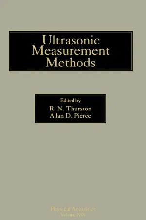 Ultrasonic Measurement Methods