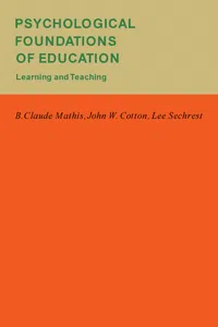 Psychological Foundations of Education_cover