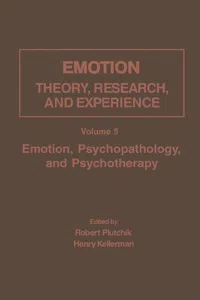 Emotion, Psychopathology, and Psychotherapy_cover