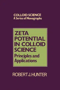 Zeta Potential in Colloid Science_cover