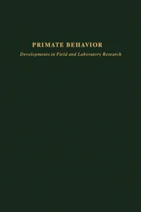 Primate Behavior_cover