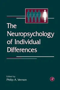 The Neuropsychology of Individual Differences_cover