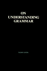 On Understanding Grammar_cover