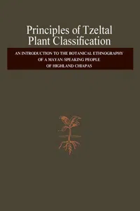 Principles of Tzeltal Plant Classification_cover