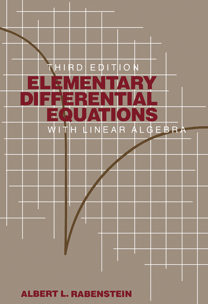 PDF] Elementary Differential Equations with Linear Algebra by