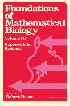 Foundations of Mathematical Biology