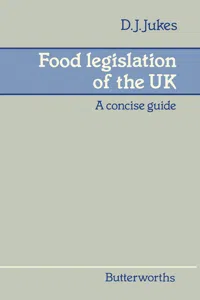 Food Legislation of the UK_cover