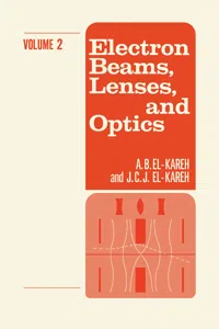 Electron Beams, Lenses, and Optics_cover