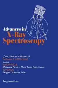 Advances in X-Ray Spectroscopy_cover
