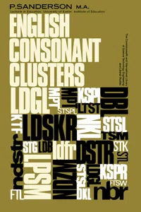 English Consonant Clusters_cover