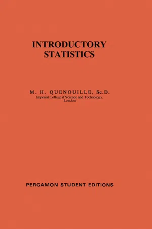 Introductory Statistics