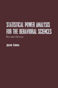Statistical Power Analysis for the Behavioral Sciences_cover