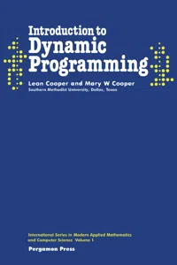 Introduction to Dynamic Programming_cover