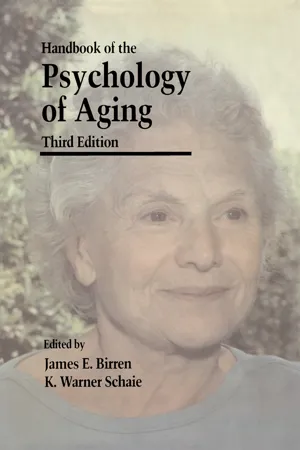 Handbook of the Psychology of Aging