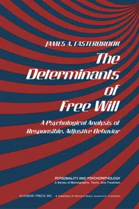The Determinants of Free Will_cover