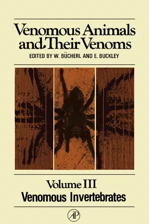 Venomous Animals and Their Venoms