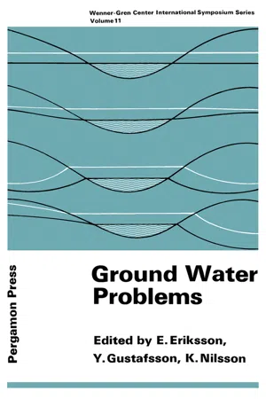 Ground Water Problems