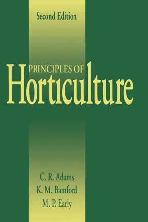 Principles of Horticulture