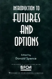 Introduction to Futures and Options_cover