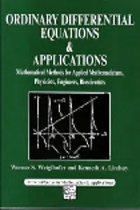 Ordinary Differential Equations and Applications_cover