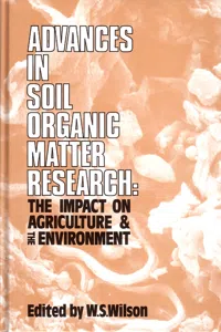 Advances in Soil Organic Matter Research_cover