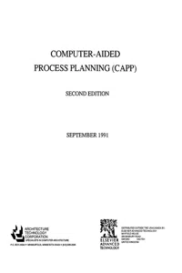 Computer Aided Process Planning_cover