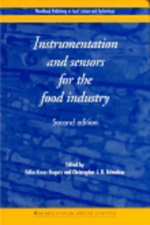 Instrumentation and Sensors for the Food Industry