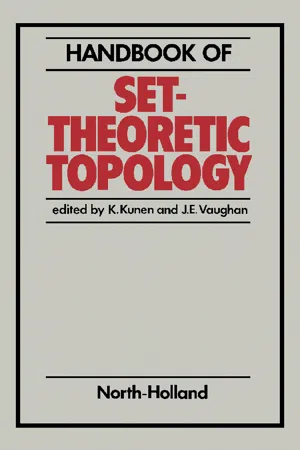 Handbook of Set-Theoretic Topology