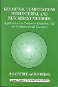 Geometric Computations with Interval and New Robust Methods_cover
