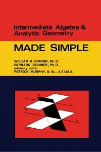 Intermediate Algebra & Analytic Geometry_cover