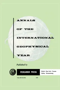 Annals of the International Geophysical Year_cover