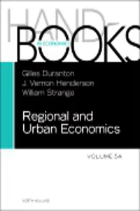 Handbook of Regional and Urban Economics_cover