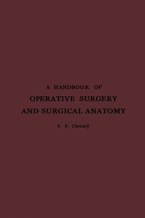 A Handbook of Operative Surgery and Surgical Anatomy