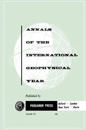 IGY Calendar Record: Ozone Instruction Manual