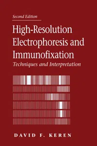 High-Resolution Electrophoresis and Immunofixation_cover