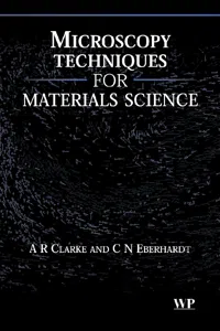 Microscopy Techniques for Materials Science_cover