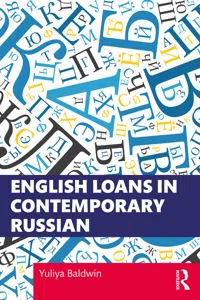 English Loans in Contemporary Russian_cover