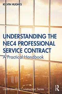 Understanding the NEC4 Professional Service Contract_cover