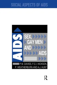 Sex, Gay Men and AIDS_cover