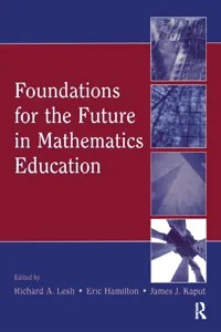 Foundations for the Future in Mathematics Education_cover