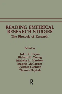 Reading Empirical Research Studies_cover