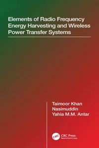 Elements of Radio Frequency Energy Harvesting and Wireless Power Transfer Systems_cover