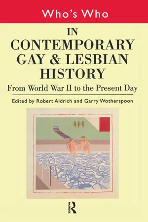 Who's Who in Contemporary Gay and Lesbian History