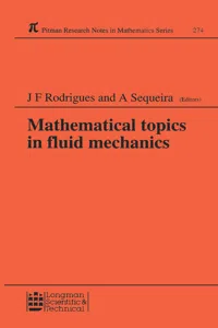 Mathematical Topics in Fluid Mechanics_cover