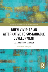 Buen Vivir as an Alternative to Sustainable Development_cover