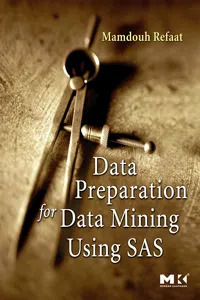 Data Preparation for Data Mining Using SAS_cover