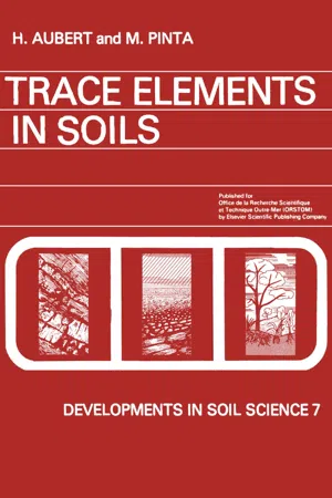 Trace Elements in Soils