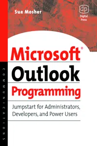 Microsoft Outlook Programming_cover