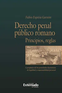 Derecho penal público romano: principios, reglas_cover