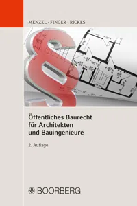 Öffentliches Baurecht für Architekten und Bauingenieure_cover